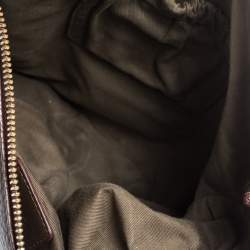 Pre Owned Chloe Brown Leather Medium Marcie Satchel