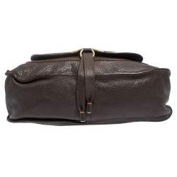 Pre Owned Chloe Brown Leather Medium Marcie Satchel