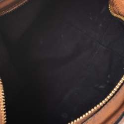 Pre Owned Chloe Tan Leather Crossbody Bag