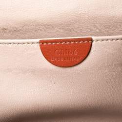 مملوكة مسبقًا حقيبة كتف كلوي السي متوسطة جلد بيج