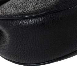 Pre Owned Chloe Black Leather Mini Drew Shoulder Bag