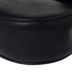 Pre Owned Chloe Black Leather Mini Drew Shoulder Bag