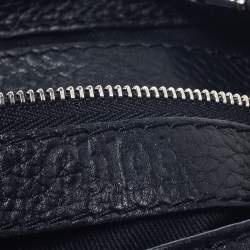 Pre Owned Chloe Black Leather Mini Paddington Bag