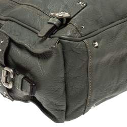 Pre Owned Chloe Grey Leather Paddington Satchel