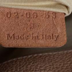 Pre Owned حقيبة كتف كلوي سالي متوسطة جلد بيج 