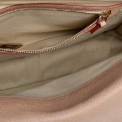 Pre Owned حقيبة كتف كلوي سالي متوسطة جلد بيج 