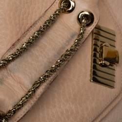 Pre Owned حقيبة كتف كلوي سالي متوسطة جلد بيج 