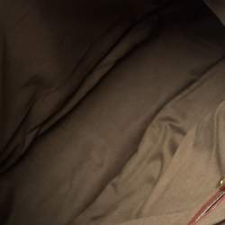 Pre Owned Chloe Cinnamon Rose Python and Leather Large Marcie Satchel