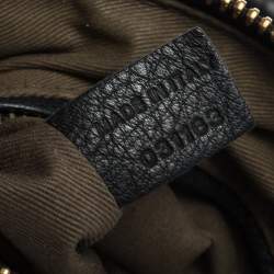 Pre Owned Chloe Black Leather Medium Marcie Satchel