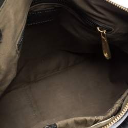 Pre Owned Chloe Black Leather Medium Marcie Satchel