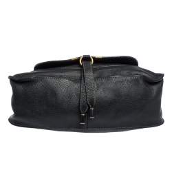 Pre Owned Chloe Black Leather Medium Marcie Satchel