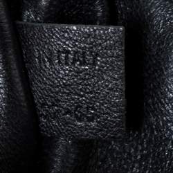 Pre Owned Chloe Black Leather Large Elsie Shoulder Bag