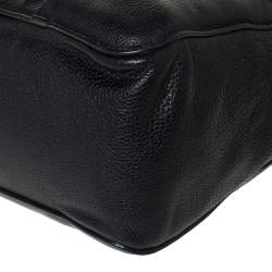 Pre Owned Chloe Black Leather Large Elsie Shoulder Bag