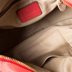 مملوكة مسبقًا Chloe Orange Leather Medium Paraty Shoulder Bag