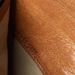 Pre Owned Chloe Tan Leather Continental Wallet