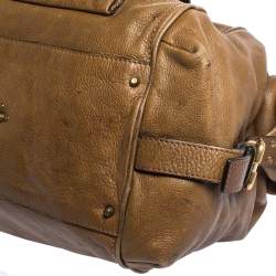 Pre Owned Chloe Brown Leather Medium Paddington Satchel