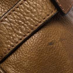 Pre Owned Chloe Brown Leather Medium Paddington Satchel