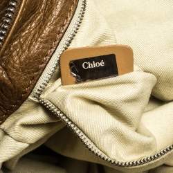 Pre Owned Chloe Brown Leather Medium Paddington Satchel