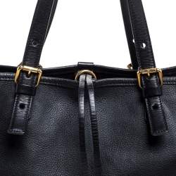 Pre Owned Chloe Black Leather Ellen Tote