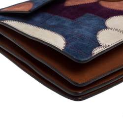 Pre Owned حقيبة كتف كلوي فاي متوسطة جلد و سويدي رقعات متعدد الألوان