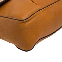 مملوكة مسبقًا حقيبة كتف كلوي إلسي جلد وردية فاتحة كبيرة