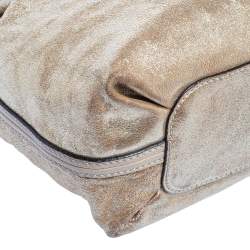 Pre Owned حقيبة كلوي ألسي جلد بني فاتح  متوسطة للكتف