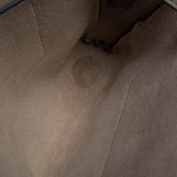 Pre Owned Chloe Dark Beige Leather and Suede Faye Shoulder Bag