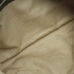 Pre Owned Chloe Metallic Dark Green Python Silverado Satchel