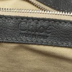 Pre Owned Chloe Olive Green Leather Medium Paddington Satchel
