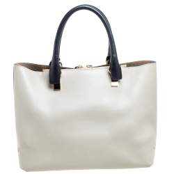 مملوكة مسبقًا حقيبة كلوي بايلي جلد رصاصي/أسود متوسطة