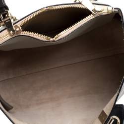 مملوكة مسبقًا حقيبة كلوي بايلي جلد رصاصي/أسود متوسطة