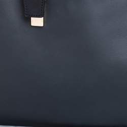 مملوكة مسبقًا حقيبة كلوي بايلي جلد رصاصي/أسود متوسطة