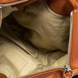 Pre Owned Chloe Brown Leather Large Paddington Satchel
