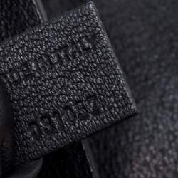 مملوكة مسبقًا Chloe Black Crystal Embellished Leather Flap Shoulder Bag