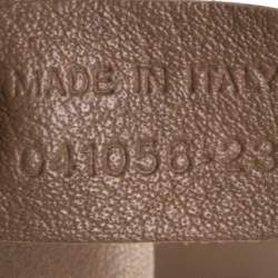 Pre Owned Chloe Beige Leather Large Marcie Satchel