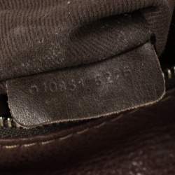 Pre Owned Chloe Choco Brown Leather Medium Paddington Satchel