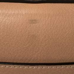 Pre Owned حقيبة كروس كلوي نايل سوار مينوديار صغيرة جلد بيج