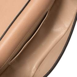 Pre Owned حقيبة كروس كلوي نايل سوار مينوديار صغيرة جلد بيج