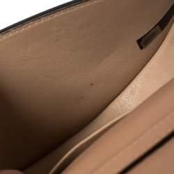 Pre Owned حقيبة كروس كلوي نايل سوار مينوديار صغيرة جلد بيج