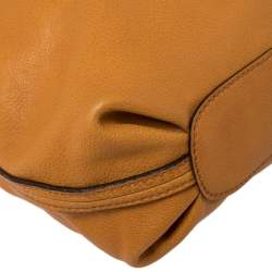 مملوكة مسبقًا Chloe Mustard Yellow Leather Elsie Top Handle Bag