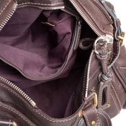 Pre Owned Chloe Brown Leather Paddington Shoulder Bag