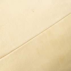 Pre Owned Chloe Cream Leather Medium Ethel Satchel