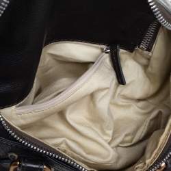 Pre Owned Chloé Olive Green Leather Paddington Satchel