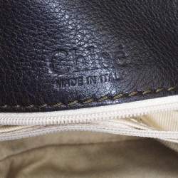 Pre Owned Chloé Olive Green Leather Paddington Satchel