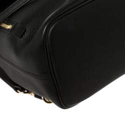 Chloe Black Leather and Suede Small Faye Day Backpack