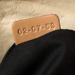 Pre Owned Chloe Cream Leather Large Betty Satchel