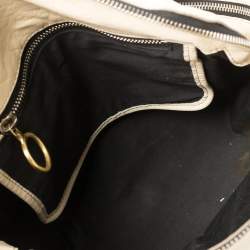 Pre Owned Chloe Cream Leather Large Betty Satchel
