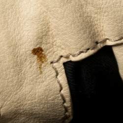 Pre Owned Chloe Cream Leather Large Betty Satchel