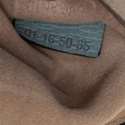 مملوكة مسبقًا Chloe Two Tone Blue Leather Medium Drew Shoulder Bag