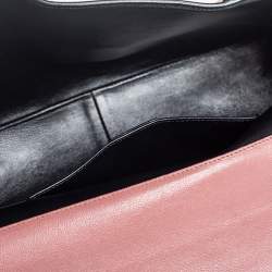 Pre Owned Chloe Old Rose Leather Large Elsie Shoulder Bag